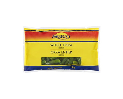 Suraj Whole Okra, Bhindi - 1.0 KG