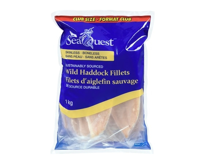 SeaQuest SQ FILETS D AIGLEFIN SAUV 1KG - 1.0 KG