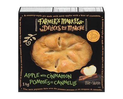 Farmer's Market Apple Pie 10 Inch - 1.0 KG