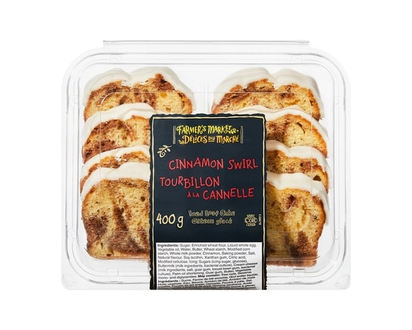 Farmer's Market Cinnamon Swirl Iced Loaf Cake - 400.0 G