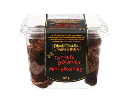 Farmer's Market Two-Bite Brownies - 608.0 G