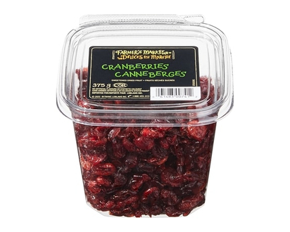Farmer's Market Dried Cranberries - 375.0 G