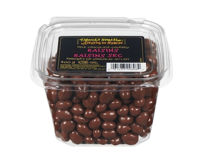 Farmer's Market Milk Chocolate-Covered Raisins - 400.0 G