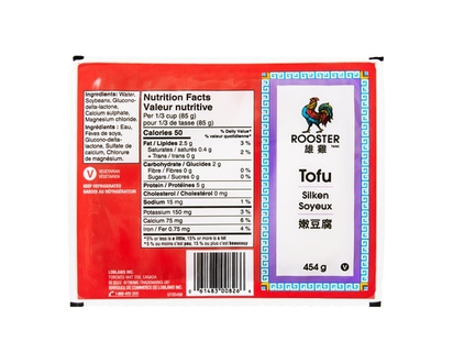 Rooster Silken Tofu - 454.0 G