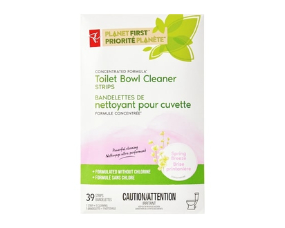 le Choix du Président Bandelettes de nettoyant pour cuvette au parfum de brise printanière Priorité Planète - 39.0 EA