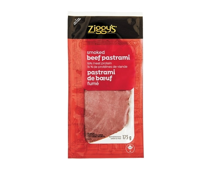 Ziggy's Smoked Beef Pastrami - 175.0 G