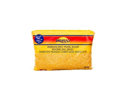 Suraj Husked Split Mung Beans - 1.8 KG