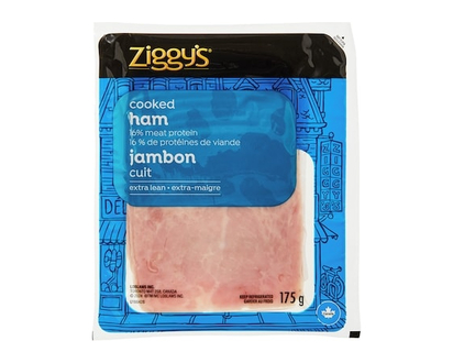 Ziggy's Cooked Ham Slices - 175.0 G