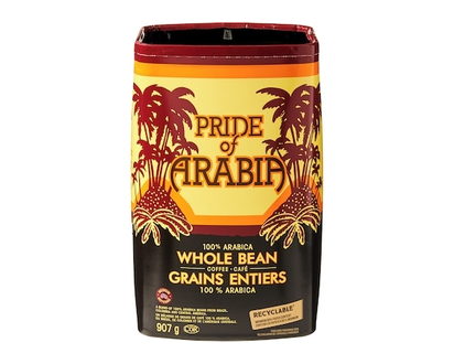 Pride of Arabia 100% café Arabica en grains entiers - 907.0 G