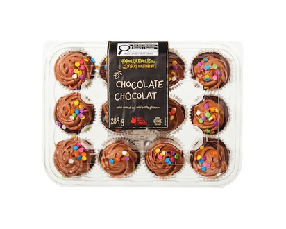 Délices du Marché Mini petits gâteaux au chocolat - 284.0 G