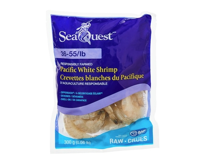 Seaquest Pacific White Shrimp - 300.0 G