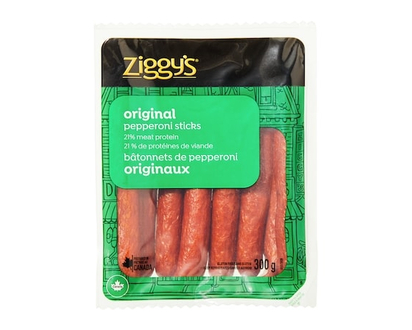 Ziggy's Pepperoni Sticks, Original - 300.0 G