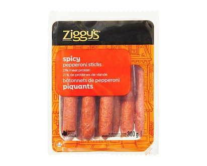 Ziggy's Spicy Pepperoni Sticks - 300.0 G
