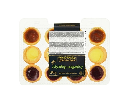 Délices du Marché Mini-tartelettes assorties - 348.0 G