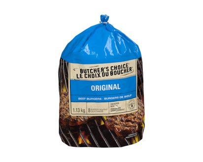 Butcher's Choice Beef Burgers - 1.13 KG