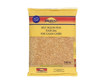 Suraj Split Pigeon Peas - 3.63 KG