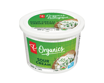 PC Organics Organic 14% M.F. Sour Cream - 500.0 G