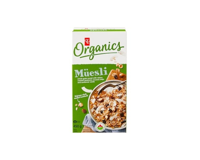 PC Organics Muesli - 450.0 G