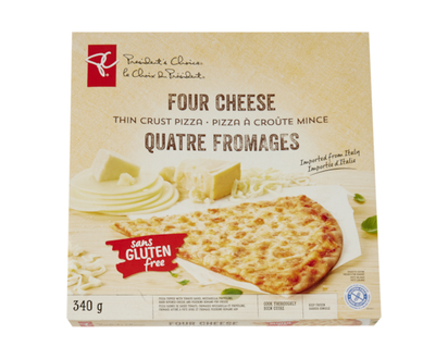 le Choix du Président Pizza Aux Quatre Fromages Sans Gluten - 340.0 G