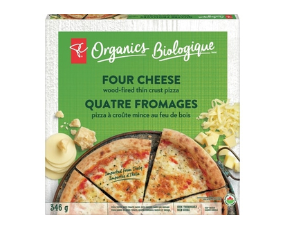 PC Organics Four Cheese Pizza - 346.0 G