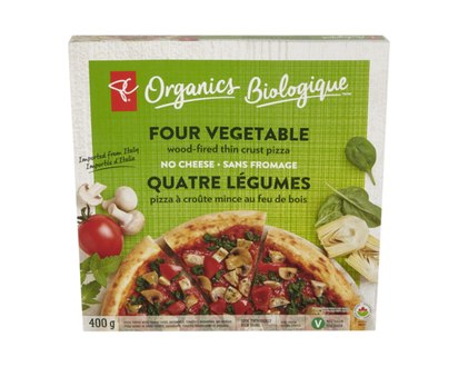 PC Biologique Pizza Aux Quatre Légumes - 400.0 G