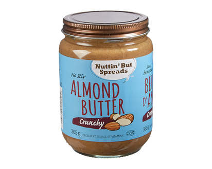 Other Controlled Label-LBL Almond Butter, Crunchy - 365.0 G