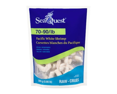 SeaQuest Crevettes blanches du Pacifique - 300.0 G