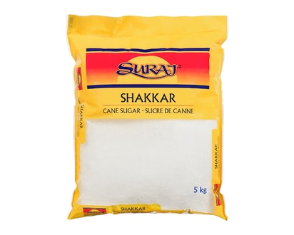 Suraj Cane Sugar Shakkar - 5.0 KG