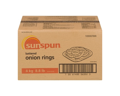 Battered Onion Rings - 4.0 KG