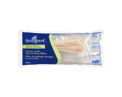 Seaquest Wild Pollock Fillets - 400.0 G