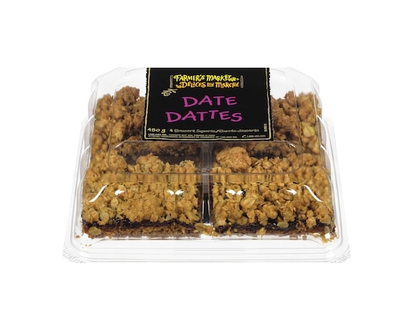 Farmer's Market Date Square - 450.0 G