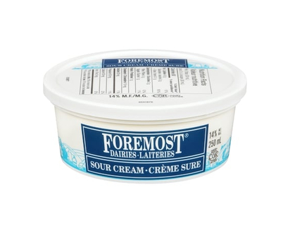 Foremost 14% M.F. Sour Cream - 250.0 ML