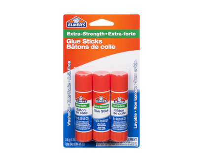 Elmers Glue-All Extra-Strength Glue Sticks 3x8g - 1.0 EA