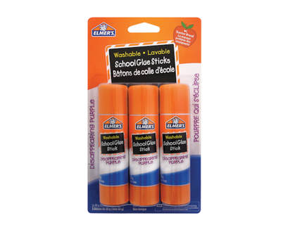 Elmers Glue-All Elmer's Disappearing Purple Glue Stick - 3.0 EA