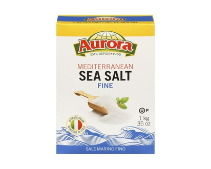 Aurora Mediterranean Seas Salts, Fine - 1.0 KG