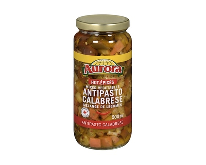 Aurora Antipasto, Calabrese - 500.0 ML