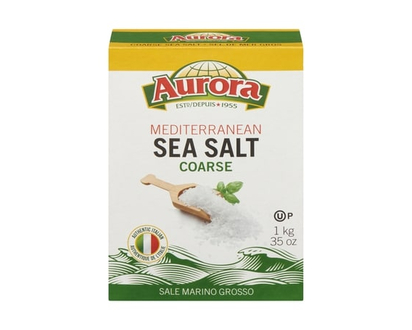 Aurora Coarse Sea Salt - 1.0 KG