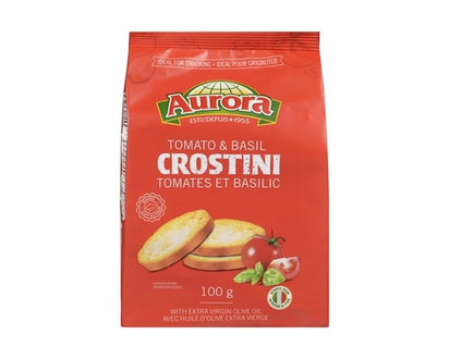 Aurora Crostini Tomato & Basil - 100.0 G