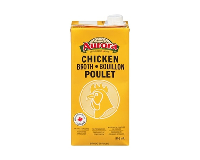 Aurora Chicken Broth - 946.0 ML