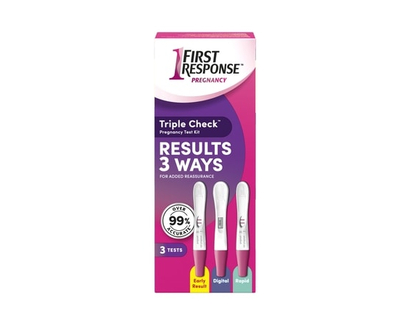 First Response Triple Check Pregnancy Test Kit - 3.0 EA