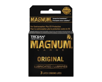 Magnum Original Lubricated Condoms - 3.0 EA