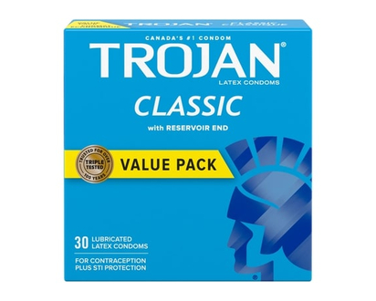 Trojan Classic Lubricated Condoms - 30.0 EA