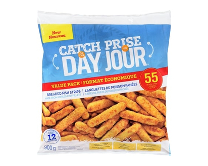 Catch of the Day Value Pack Breaded Fish Strips - 900.0 G