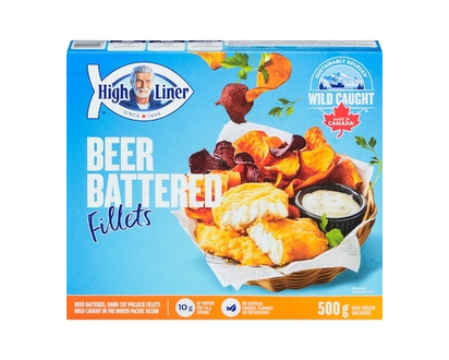 High Liner Fillets Beer Battered - 500.0 G