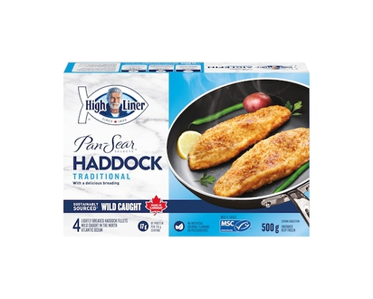 High Liner Pan Sear Selects Traditional Haddock - 500.0 G