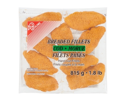 Cod Breaded Fillets - 815.0 G