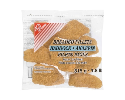 Haddock Breaded Fillets - 815.0 G