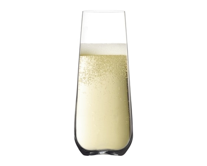 Gala stemless flutes 8 ounces box of 4 - 1.0 EA