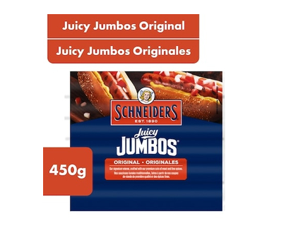 Schneiders Saucisses fumées originales Juicy Jumbos - 450.0 G