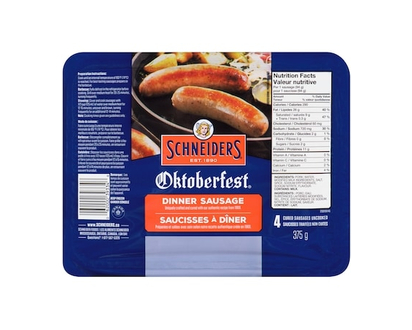 Schneiders Oktoberfest Dinner Sausage - 375.0 G